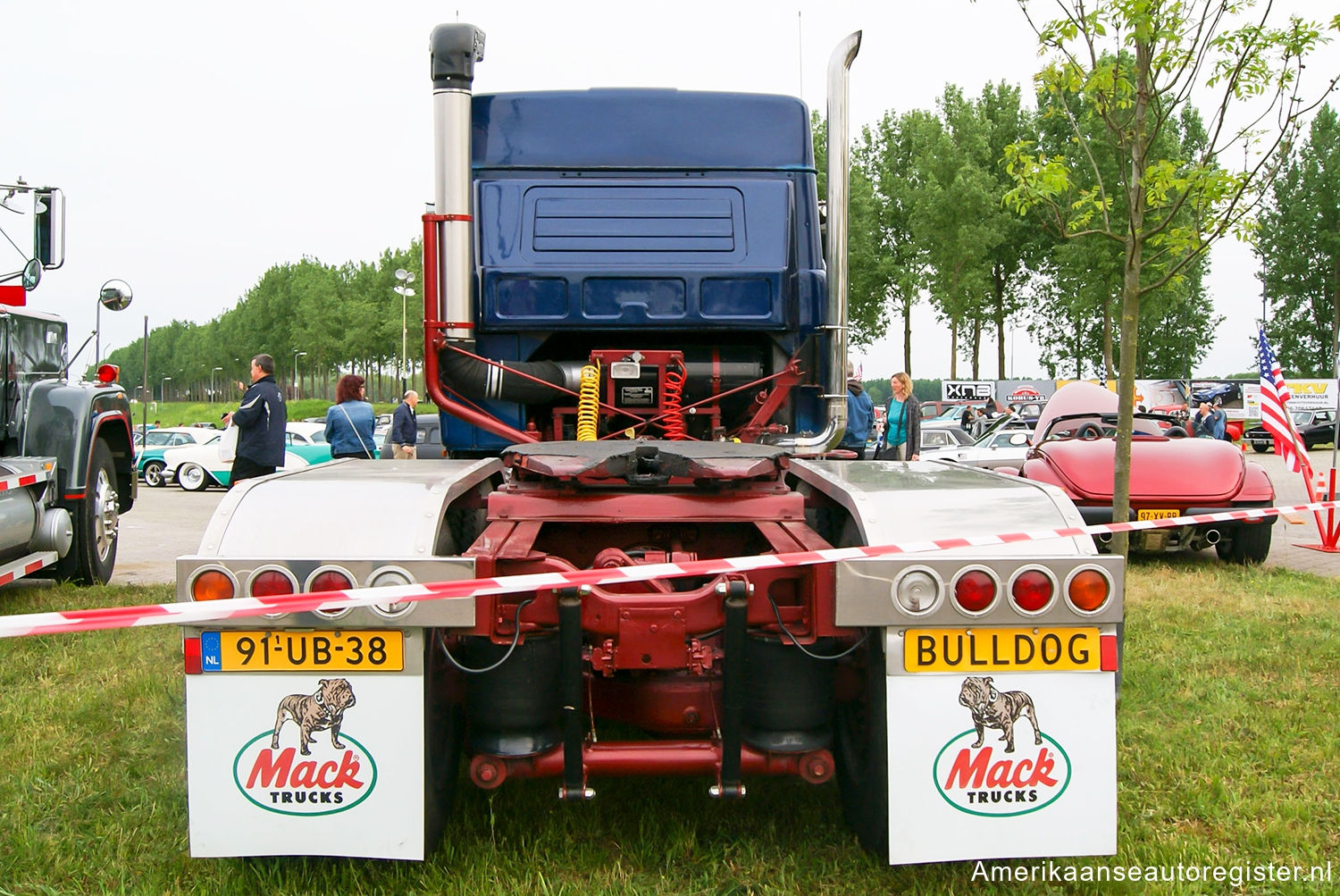 Vrachtwagens Mack F Series uit 1980